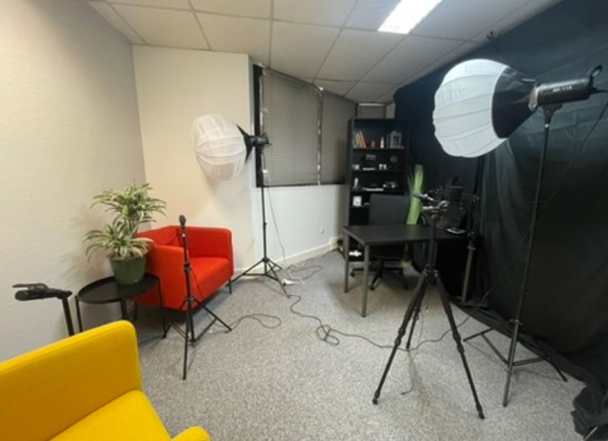 Studio photo et vidéo du centre Espace Charbonnière à Saint-Jean-de-Braye
